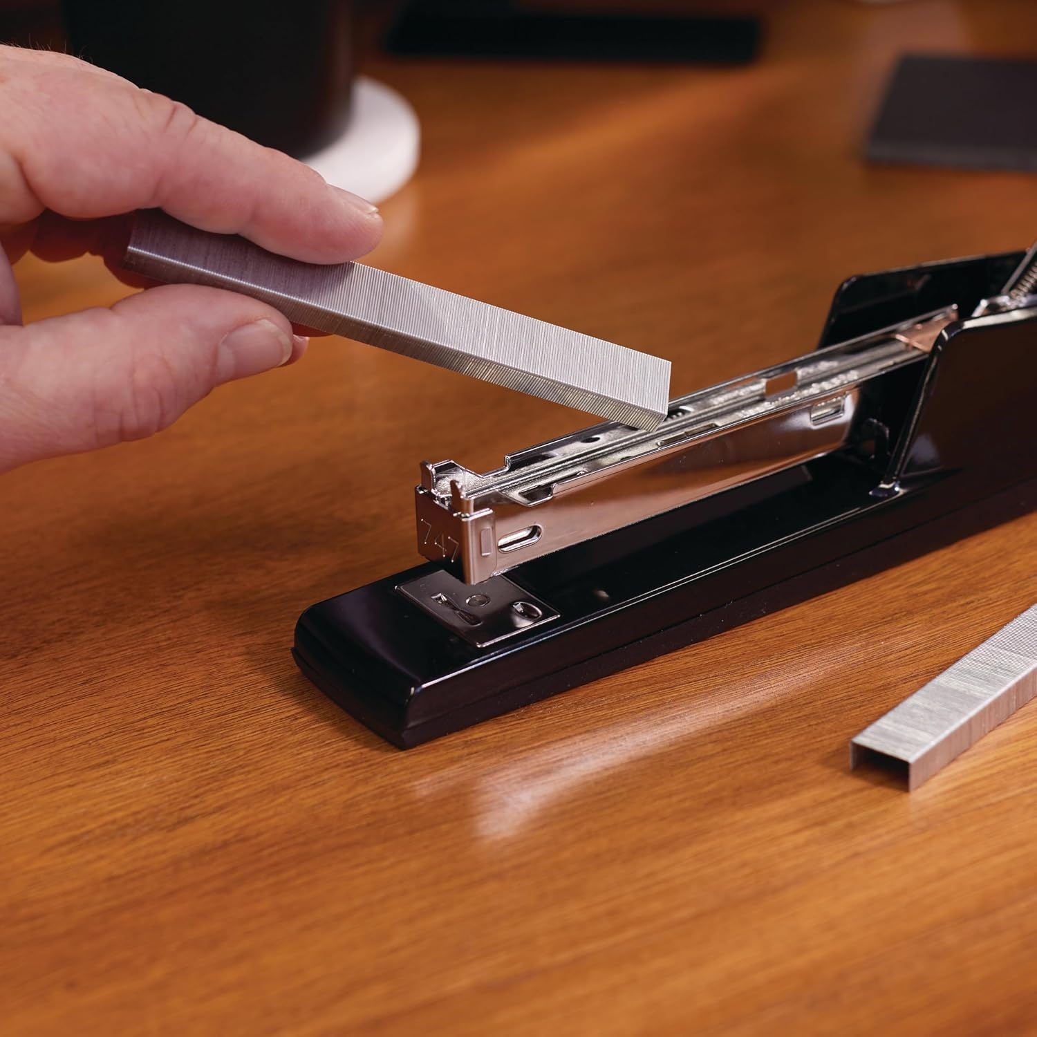 image:imageSwingline 747 Classic Stapler 30 Sheet Capacity Jam Free Metal Black 74701Black Pack of 12