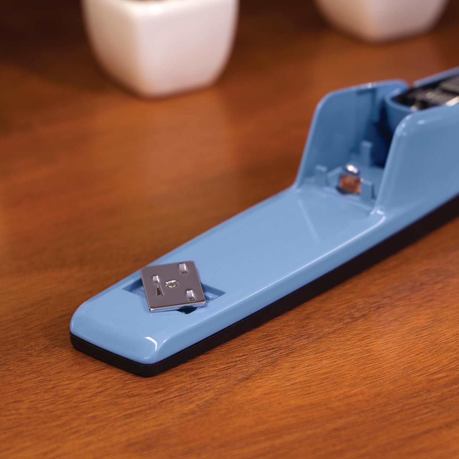 image:imageSwingline 747 Classic Stapler 30 Sheet Capacity Jam Free Metal Black 74701Electric Blue