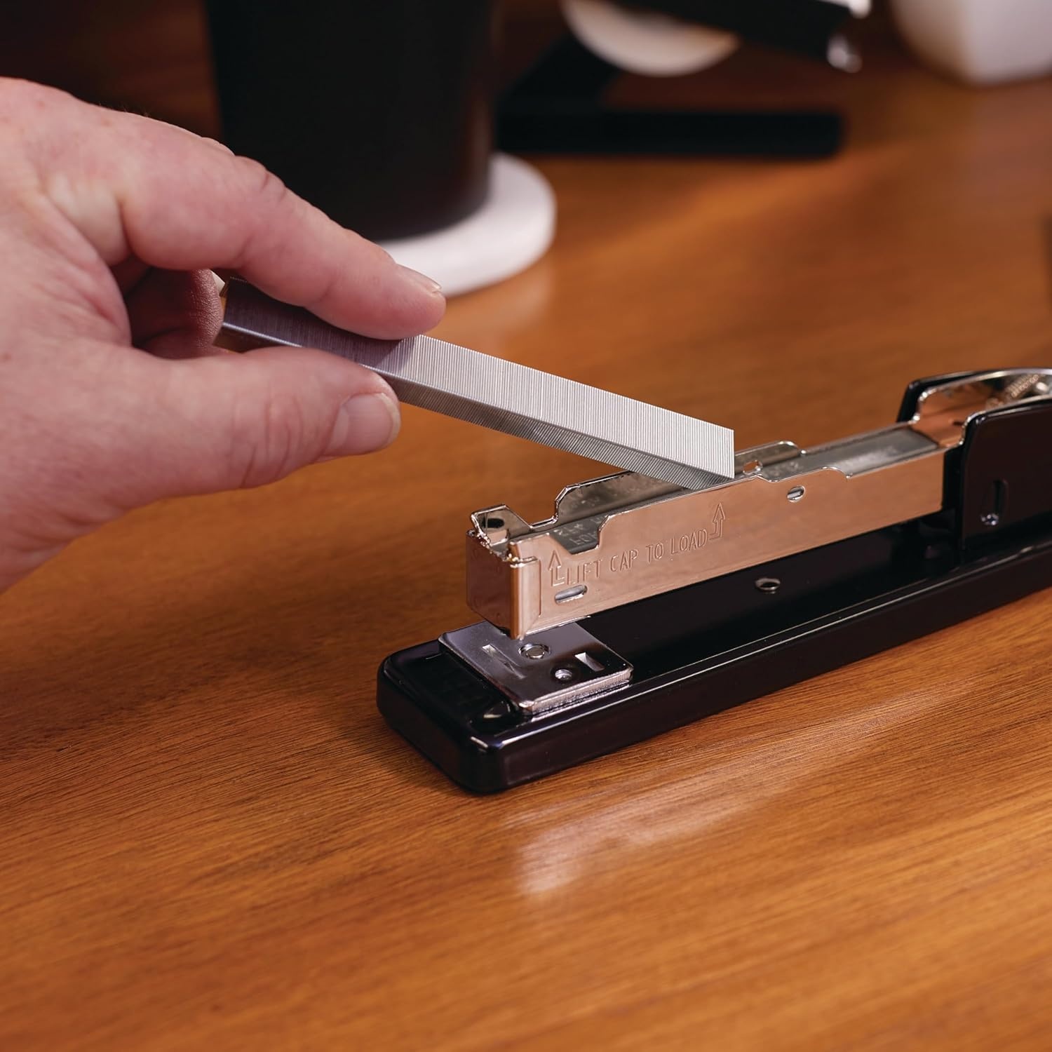 image:imageSwingline Commercial Stapler 20 Sheet Capacity Jam Free Metal 2 Pack Black 44401AZPack of 2