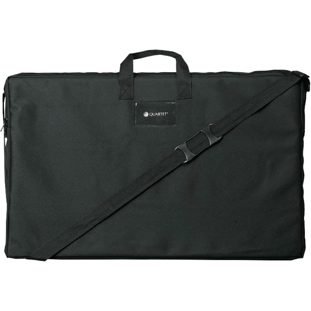 image:imageQuartet 156366 Tabletop Display Carrying Case Canvas 18 12w x 2 34d x 30h Black
