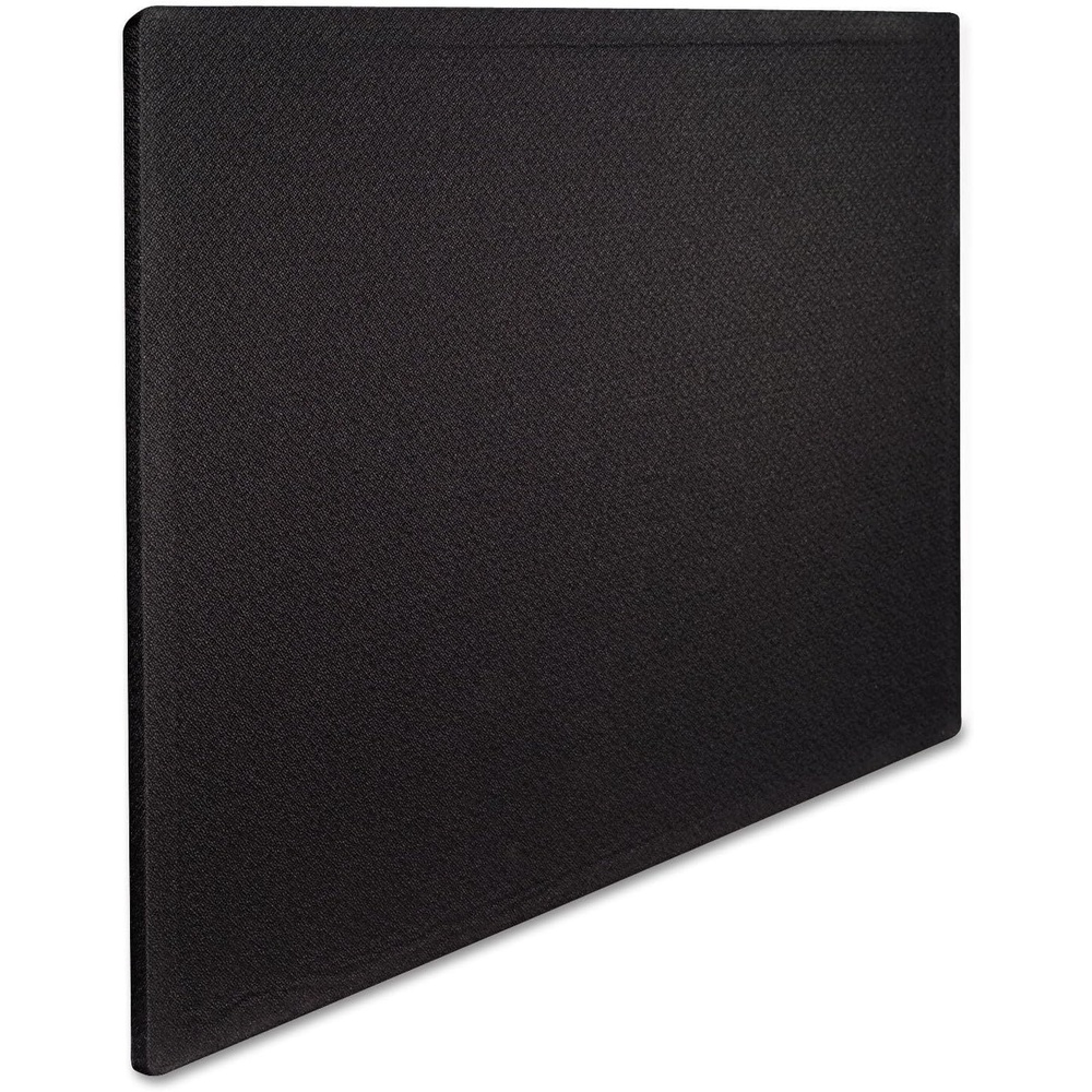 image:imageQuartet Bulletin Board 36W x 24H Fabric Cork Board Alternative for Office School or Home Dcor Gray 7683GBlack