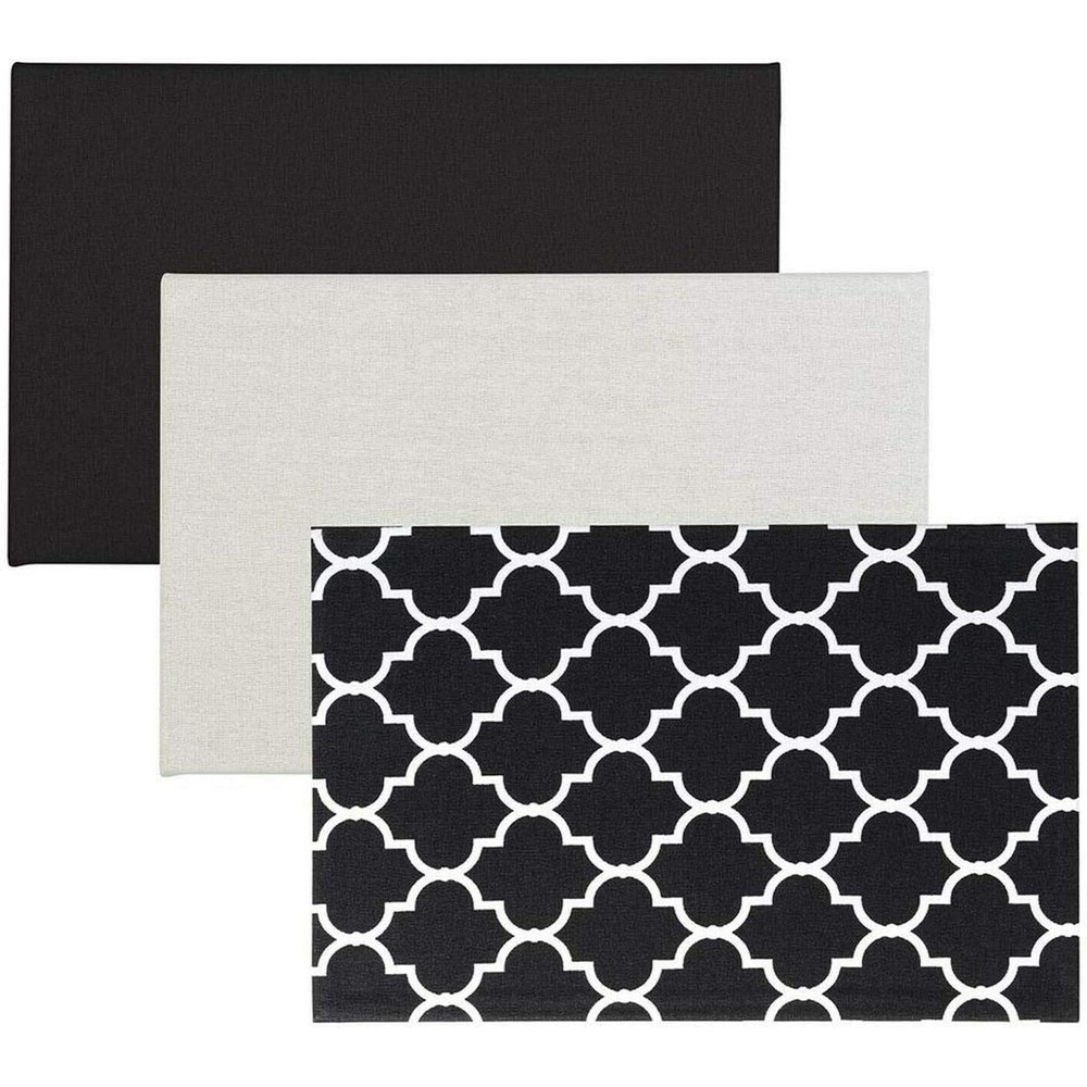 image:imageQuartet Corkboard Framed Bulletin Board 14 x 14 inches Cork Board Home Organization Black Frame 50722Fabric Bulletin Board