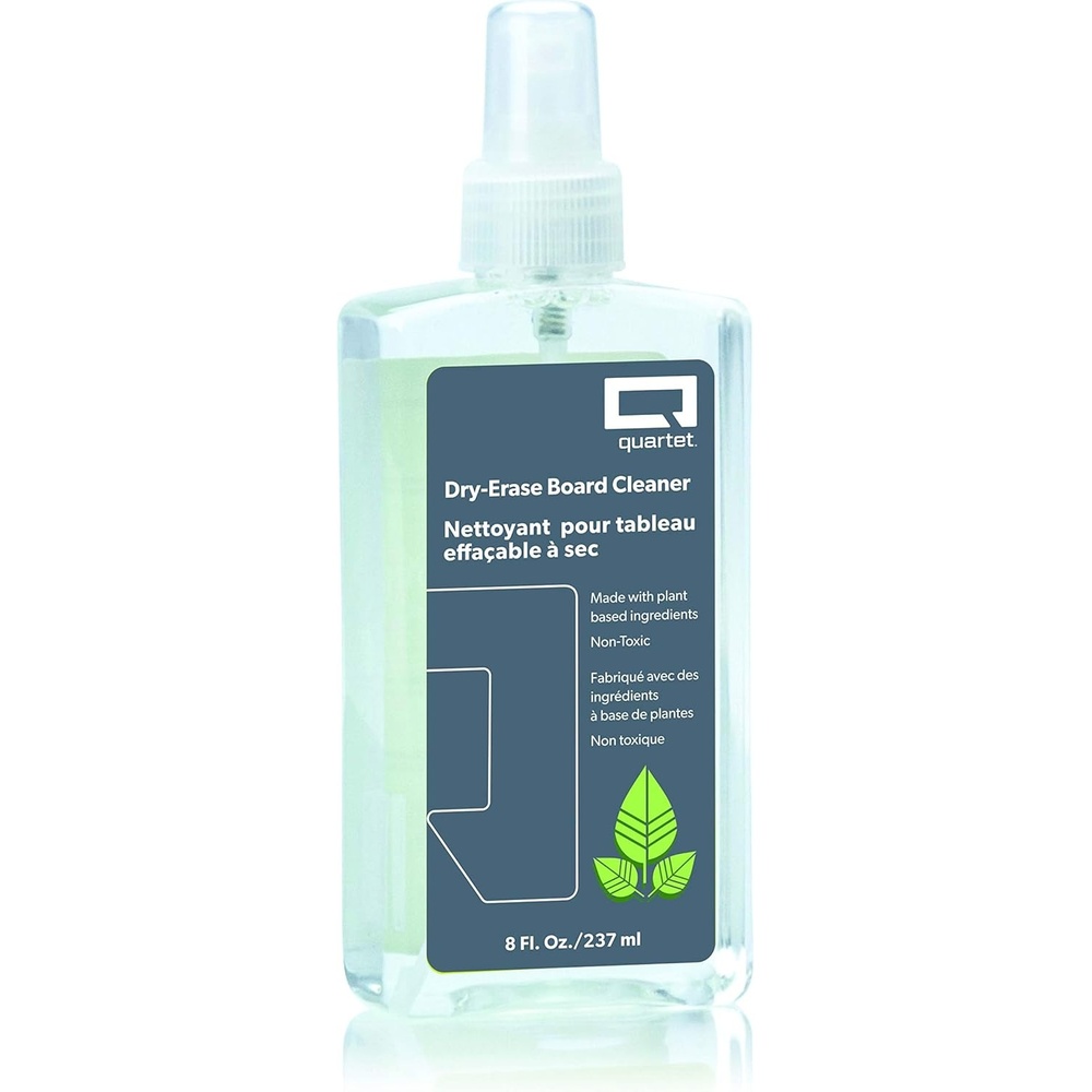 image:imageQuartet Dry Erase Board Cleaner Whiteboard Cleaning Spray 8 oz Bottle 920070EClear
