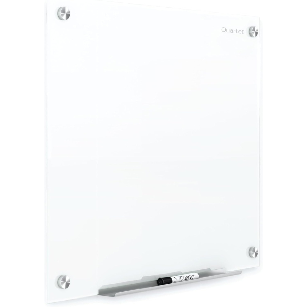 image:imageQuartet Dry Erase Board Magnetic Whiteboard 36 x 24 Glass Board for Wall Infinity Brilliance White G23624W48 x 36