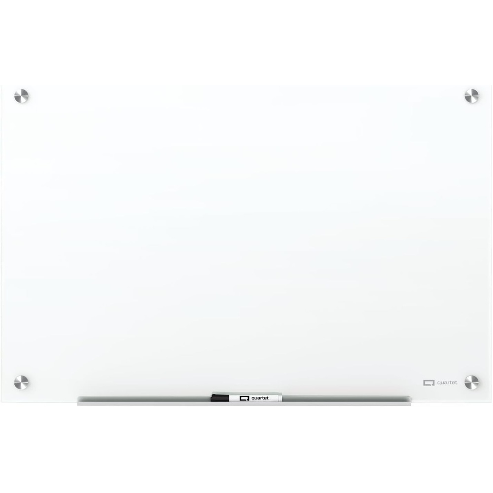image:imageQuartet Dry Erase Board Magnetic Whiteboard 36 x 24 Glass Board for Wall Infinity Brilliance White G23624W96 x 48