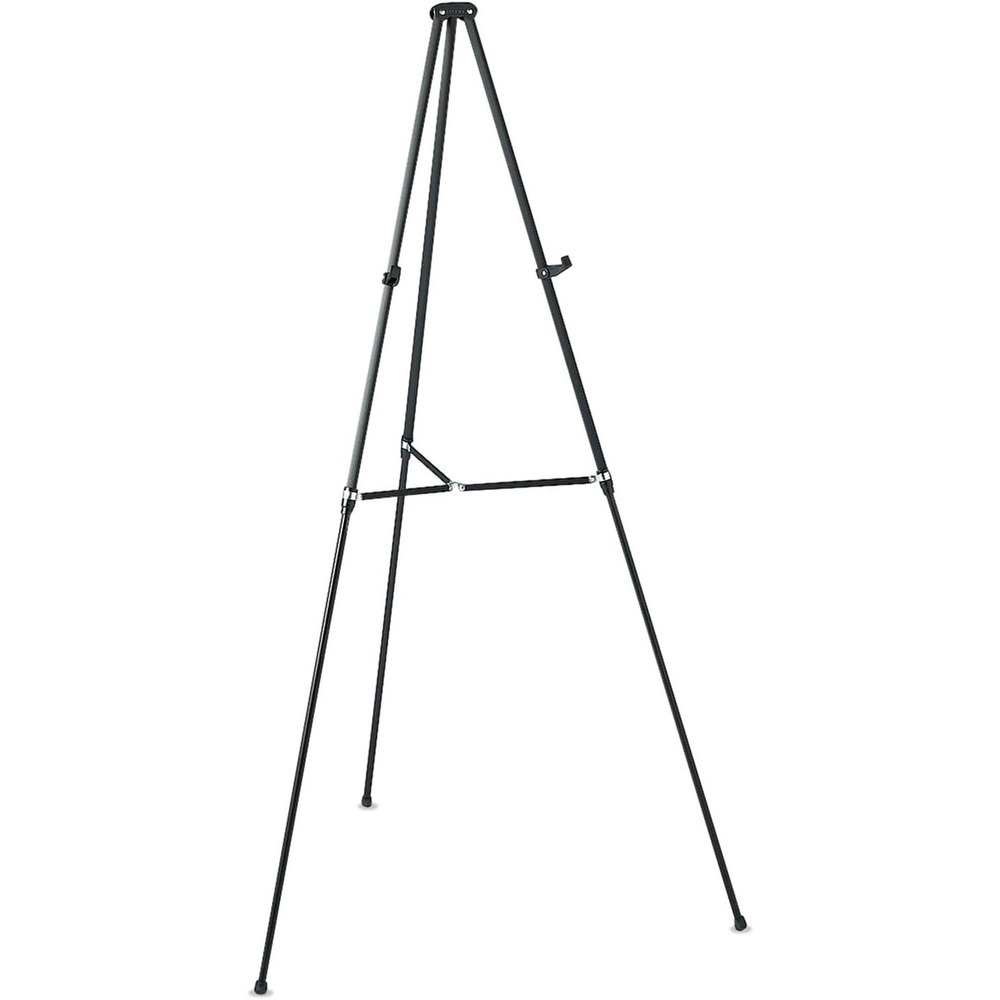 image:imageQuartet Easel Aluminum Lightweight Telescoping 66 Max Height Supports 25 lbs Black 51EBlack