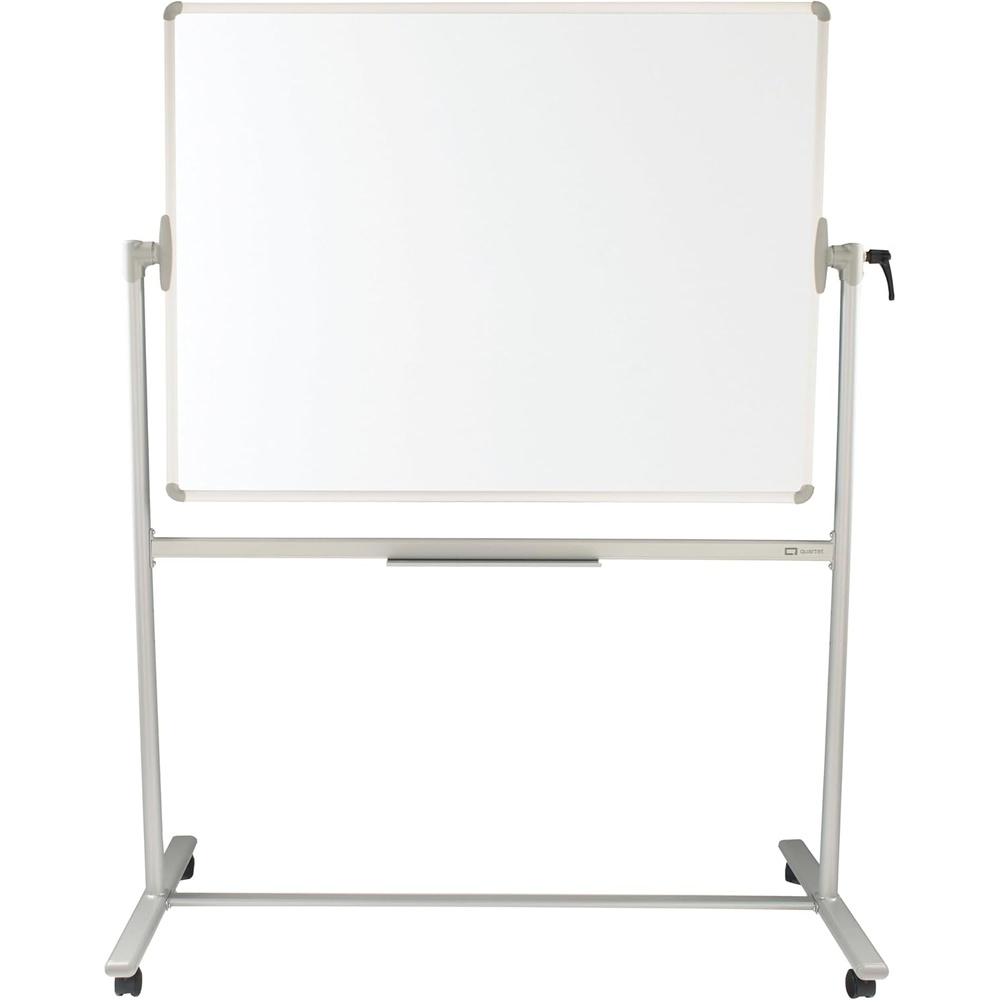image:imageQuartet Magnetic DryErase Board 48 x 36 4 x 3 NanoClean Easel Whiteboard DoubleSided Silver Frame Q284836A01R