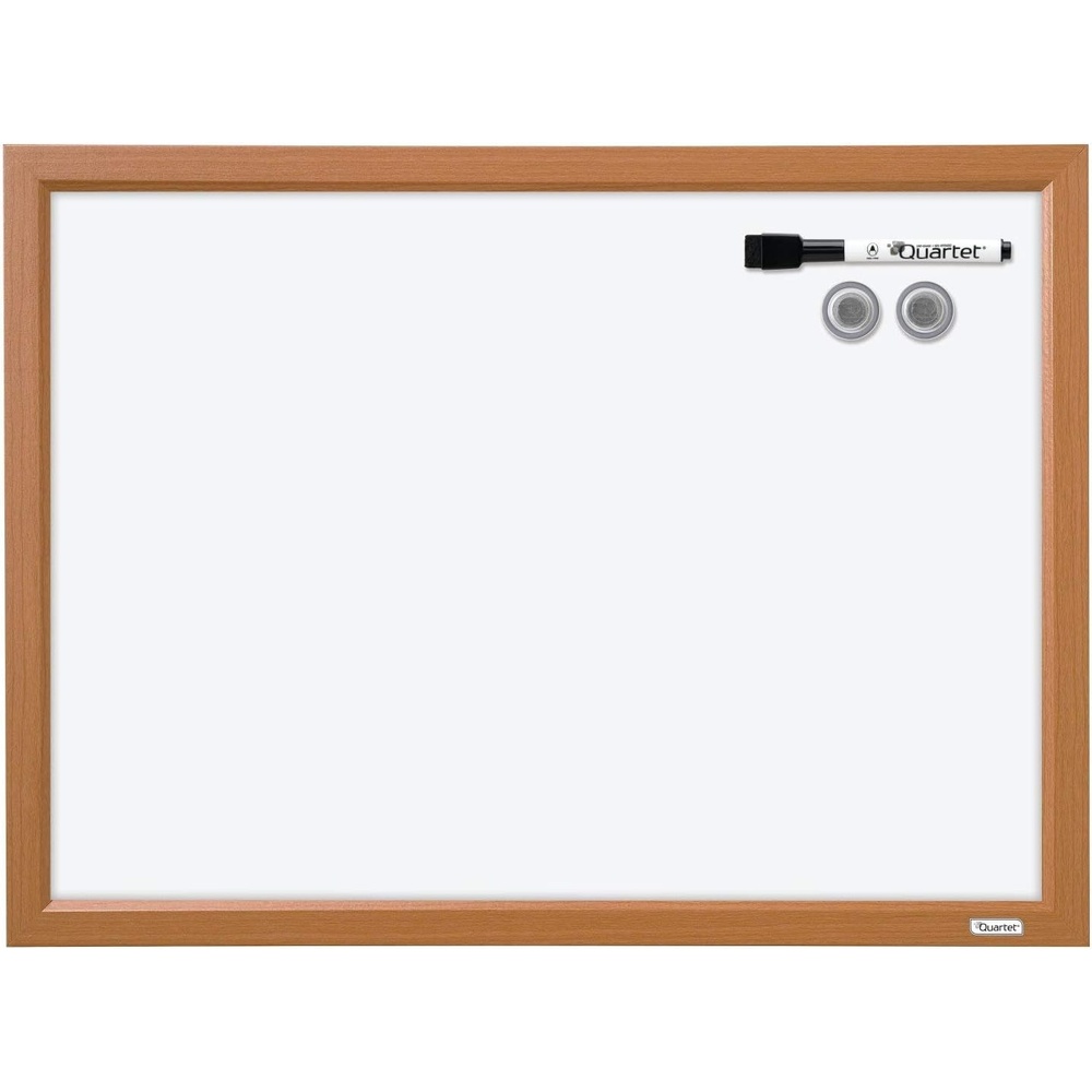 image:imageQuartet Magnetic Whiteboard 17 x 23 inches White Board Dry Erase Board Black Frame MWDW1723MBKAssorted Frame Colors