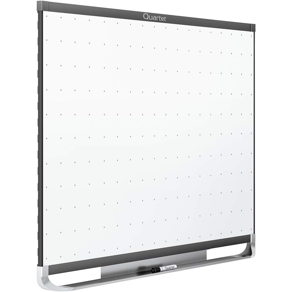 image:imageQuartet Magnetic Whiteboard White Board Dry Erase Board 8 x 4 Graphite Finish Frame Prestige 2 Total Erase TEM548GGraphite