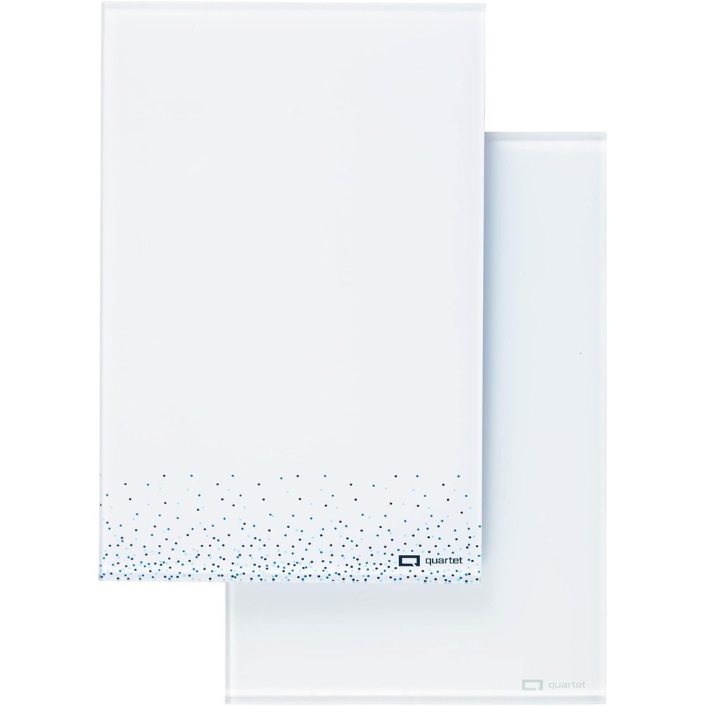 image:imageQuartet Portable Glass DryErase Pad 5 x 8 Closeable Cover Kickstand Desktop White Board Notepad Travel Blue Q090GDPN03Dot