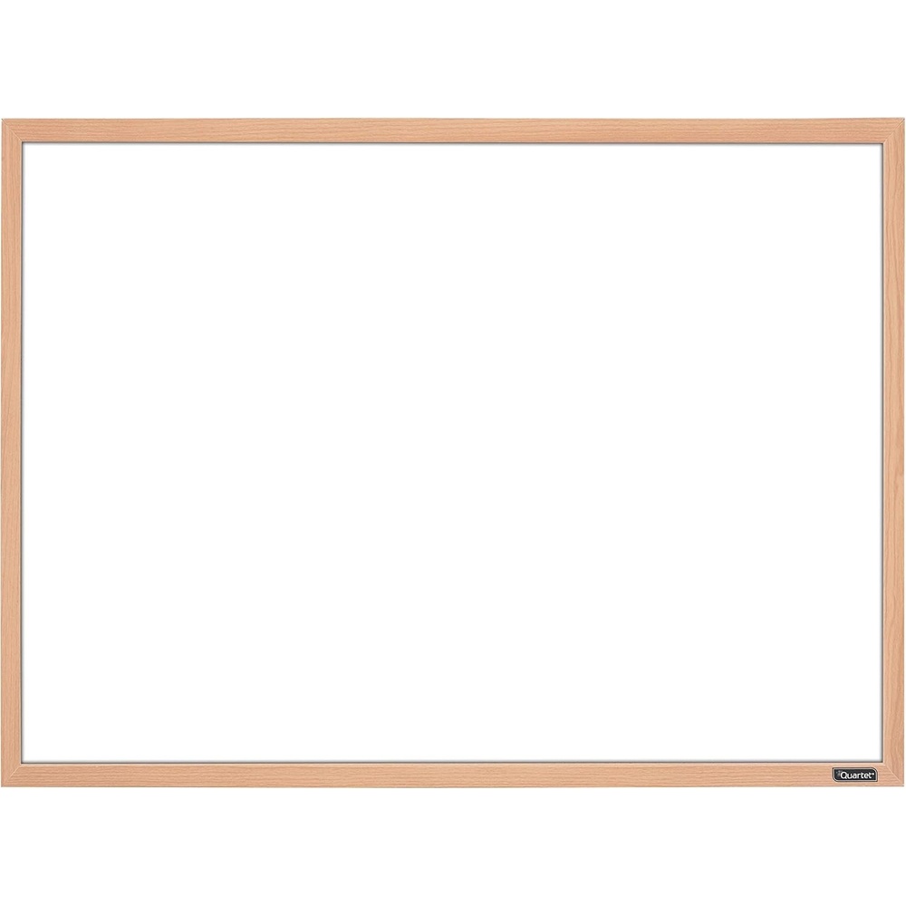 image:imageQuartet Whiteboard 17 x 23 Dry Erase Board White Board Oak Finish Frame 35380372QOak