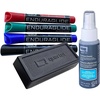 image:imageQuartet Dry Erase Markers Accessory Kit Includes 4 Chisel Point EnduraGlide Dry Erase Markers Whiteboard Eraser amp White Board Cleaning Spray Bottle for Teachers Home School amp Office 5001M4SK4 Count Pack of 1