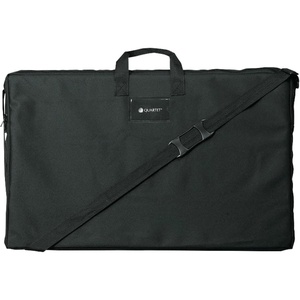 Quartet 156366 Tabletop Display Carrying Case, Canvas, 18 1/2w x 2 3/4d x 30h, Black