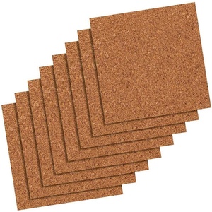 Quartet Cork Tiles, Bulletin Board Cork Panels 12″ x 12″ x 3/16″, Natural, 8 Pack (108)