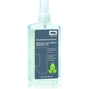 Quartet Dry Erase Board Cleaner, Whiteboard Cleaning Spray, 8 oz. Bottle (920070E),Clear