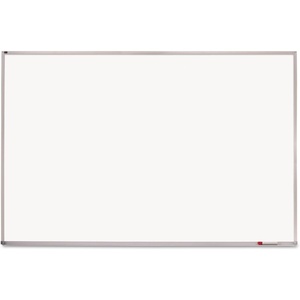 Quartet Dry Erase Magnetic White Board 48″W x 36″H, Porcelain Whiteboard, Silver Aluminum Frame (PPA304)(96″W x 48″H)