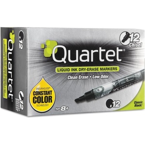 Quartet Dry Erase Markers, Whiteboard Markers, Chisel Tip, EnduraGlide, White Board Dry Erase Pens for Teachers, Home School & Office Supplies, Blue, 12 Pack (5001-3M)(Black)