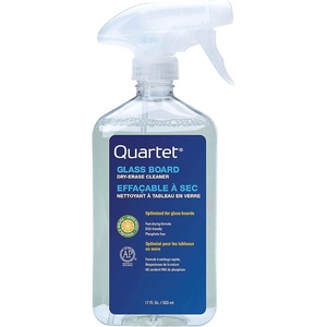 Quartet Dry Erase White Board Cleaning Spray, Glass Whiteboard Cleaner, Orange Scented, 17 fl oz (562)