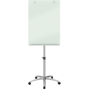Quartet Easel, Magnetic, Glass Whiteboard, 4′ x 3′, Reversible, Portable, Flip Chart Holder, Infinity (ECM43G)(36″W x 67″H)