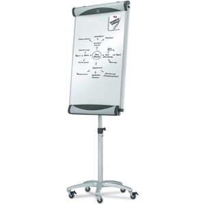 Quartet Easel, Mobile, Magnetic, Whiteboard / Flip Chart, 27 x 41 Inches, Euro Premium (EU2000TE)