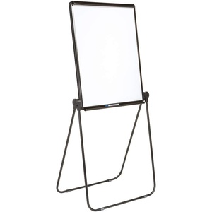 Quartet Easel, Standard, 70″ High, Adjustable, 27″ x 34″ Whiteboard, Reversible, Flip Chart Holder, Ultima, Black Frame (101EL)