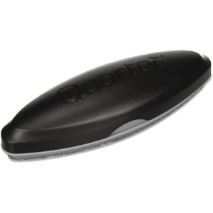 Quartet Glass Dry Erase White Board Eraser, Magnetic, Whiteboard Eraser, Silver (SFEB3)(Black)