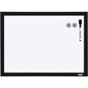 Quartet Magnetic Whiteboard, 17 x 23 inches White Board, Dry Erase Board, Black Frame (MWDW1723M-BK)(Black Frame)