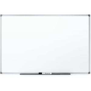 Quartet Magnetic Whiteboard, 4 x 3 Feet, Silver Aluminum Frame, Standard Duramax Porcelain (85516)(72″W x 48″H)