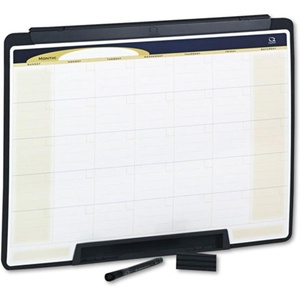 Quartet Motion Workstation Dry Erase Calendar Board, 18 x 24 Inches (MMC25)