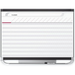 Quartet Prestige 2 Magnetic Total Erase Project Planner, 3 x 2 Feet Board with 16 Row/29 Column Chart (PP32P2)(48″W x 36″H)