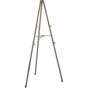 Quartet Tripod Display Easel, 72″ High, Steel, Bronze(Bronze)