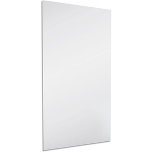 Quartet Whiteboard, Magnetic Dry Erase White Board, Glass 28″ x 50″ Vertical-Only, Frameless, InvisaMount, White (Q012850IMW)(42″W x 74″H)