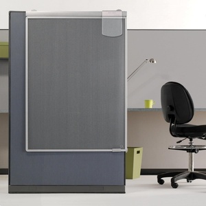Quartet Workstation Privacy Screen, 36″ x 48″, For Cubicle or Office, Adjustable Height, Sliding, Sturdy Aluminum Frame, Includes Attachable Whiteboard (WPS1000)(36″ x 48″)