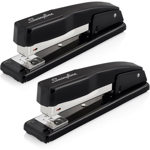 Swingline Commercial Stapler, 20 Sheet Capacity, Jam Free, Metal, 2 Pack, Black (44401AZ)(Pack of 2)