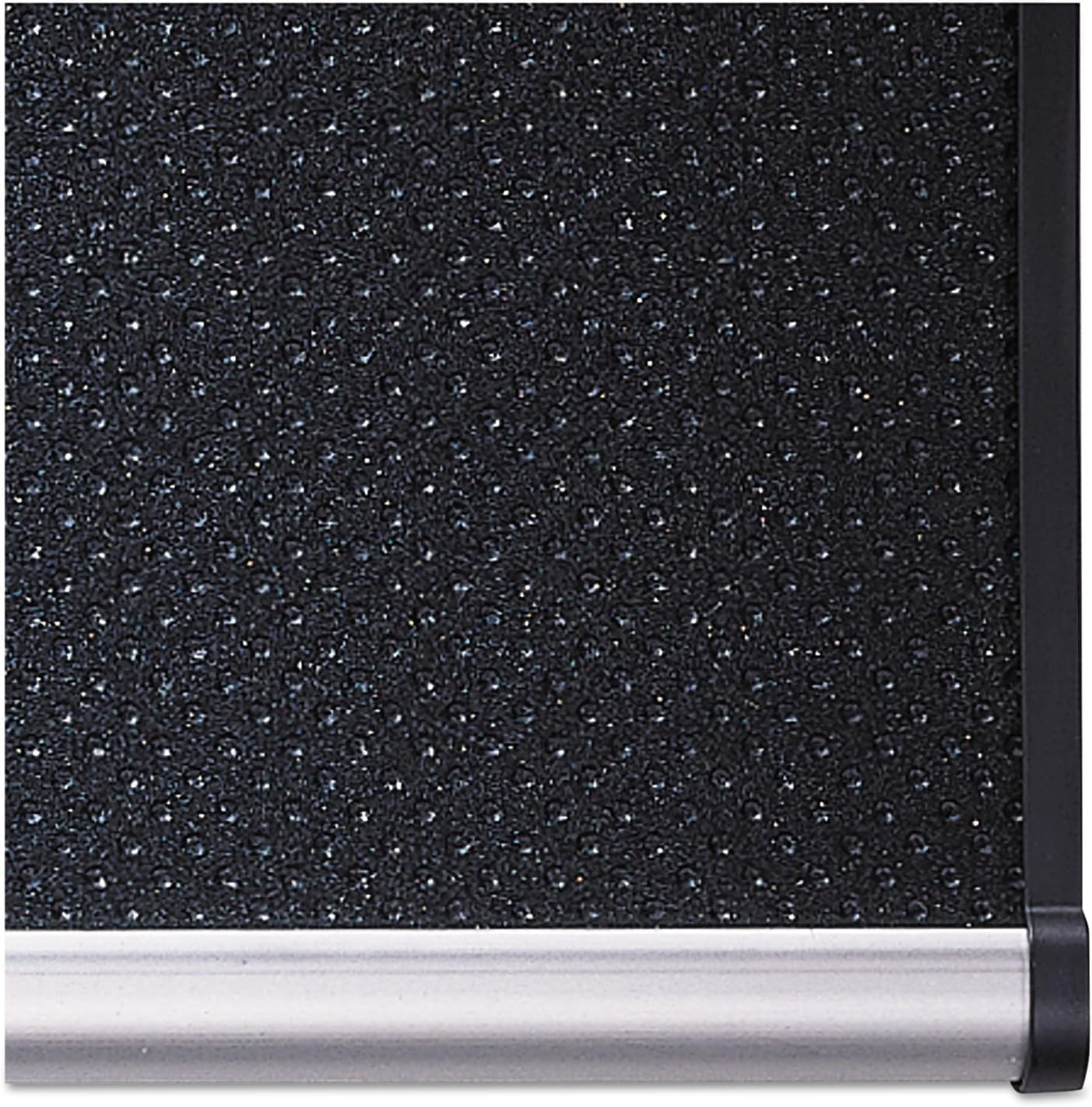 image:imageQuartet Bulletin Board Foam 4 x 3 Embossed HiDensity Fiberboard Aluminum Frame Black B344A24 x 36