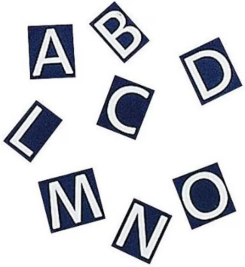 image:imageQuartet Characters for Magnetic Letter Boards Helvetica Font 1 Inch 128 Characters per Set White M1128 LettersNumbersSymbols