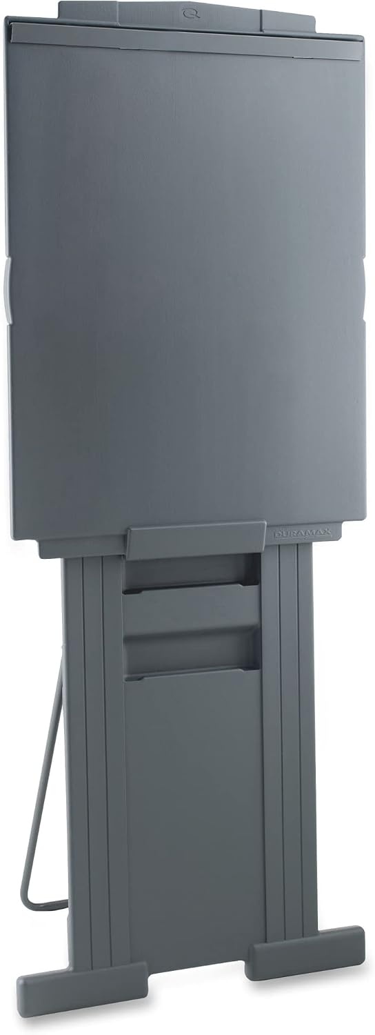 image:imageQuartet Easel Adjusts 39 to 72 inches High Collapsible Portable Whiteboard Flipchart Holder DuraMax Presentation Gray 200E