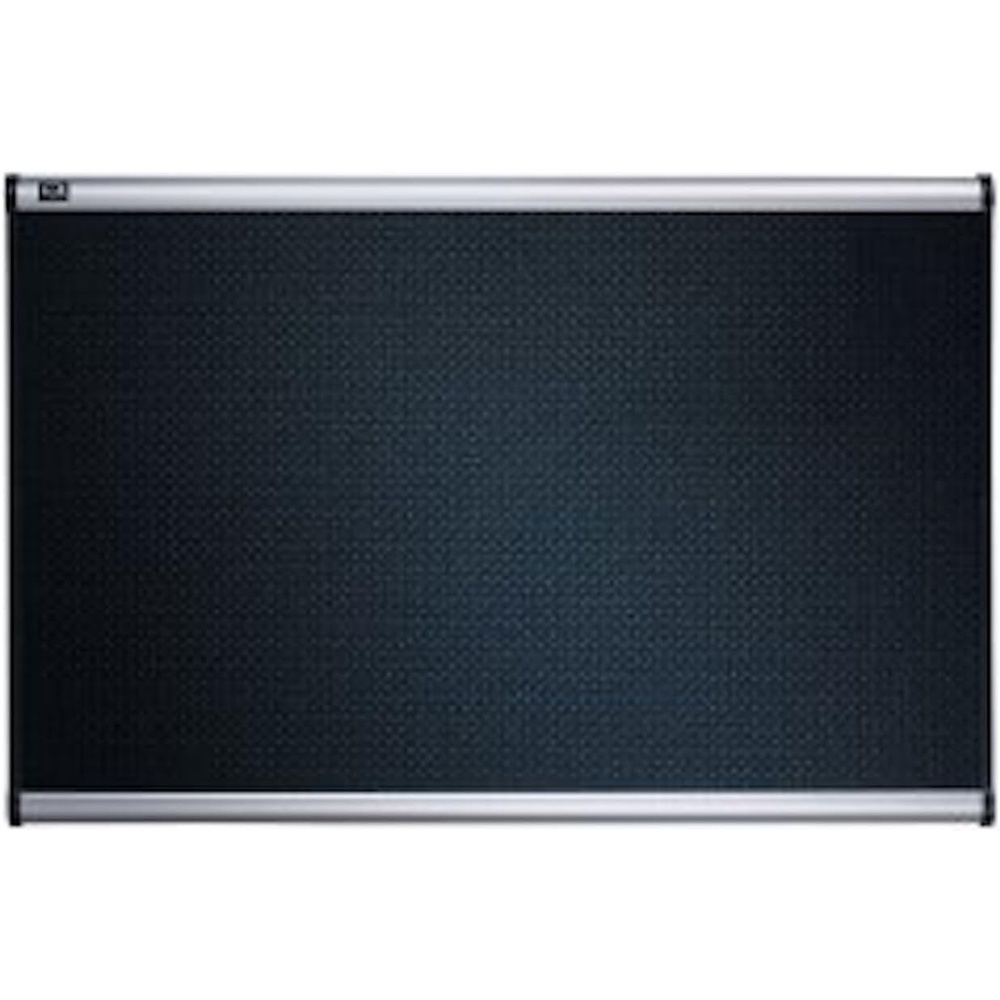 image:imageQuartet Bulletin Board Foam 4 x 3 Embossed HiDensity Fiberboard Aluminum Frame Black B344A36 x 48